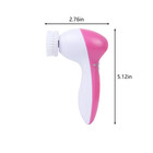 Electric Facial Cleansing Brush 5 In 1 Face Skin Spin Brush For Deep Cleansing 