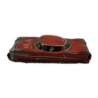 Tin Litho Friction Japan 3    Car   Red Sedan Vintage Late 50s  early 60s