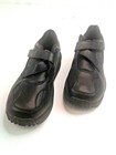 Propet Men   s Mped25 Pedwalker Walking Shoes Black Leather Size 8eee - New