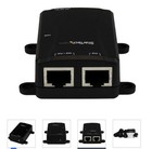 Startech com Poe Injector Gigabit Ethernet Dual Rj-45 Ports  Color Black