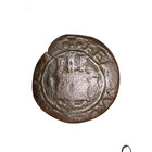 Spain 1474-1504 Catholic Kings Ferdinand Isabella 4 Maravedis Copper Coin Burgos