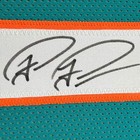 Framed Autographed signed Tua Tagovailoa 33x42 Miami Teal Jersey Beckett Bas Coa