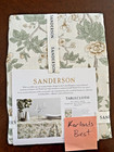 Sanderson Tablecloth Chiswick Grove Birds Floral 70 X 120 In 100  Cotton New