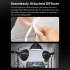 Godox Qr-p60t 60cm 23 6in Quick Release Parabolic Softbox Professional Foldable