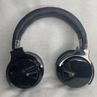 Authentic Cowin E7 Pro Series Audio Headphones Silver Chrome Black Case   Wires