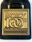 Rare 2000 Vintage Limited Edition Firestone Tire 100th Anniversary Keychain Ring