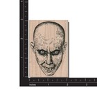 Wood Rubber Stamp  Scary Vampire  Halloween  Horror Movie  Monster nosferatu man