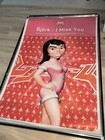 Bj  rk I Miss You Uk Giant Subway 60  X 40  1997 Vintage Promotional Poster Bjork