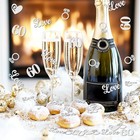 200 Pcs 60th Wedding Anniversary Confetti  Happy 60th Anniversary Confetti 60   