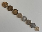 Canadian Coins Lot Of 8 1933 To 1968