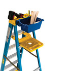 Werner 5 Ft  H Fiberglass Step Ladder Type I 250 Lb  Cap