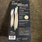 Finishing Touch Flawless Dermaplane Facial Exfoliator Hair Remover 4 Pack Nib