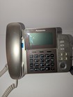 Panasonic Kx-tgf350 Corded Phone System Answering Machine Champagne Gold  Tested