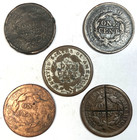 5 Each Cull Large Cents As Shown 02