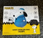 Peanuts Christmas Snoopy Remote Control Inflatable 4 Ft Indoors New