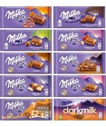 Milka 10 Chocolate Pack Assorted Flavors Randomly Selected No Duplicates