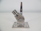 D  Lilly 105b Ratchet Mount F  Vhf Stainless Steel Laydown Mount New Out Of Box