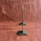 Vintage Ornate Brass Gong Holder 7   