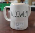 Rae Dunn Halloween Double-sided Mugs  happy Halloween 