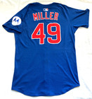 Tyson Miller Team Issued Chicago Cubs Nike Sz 46t Alternate Jersey Authenticated