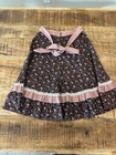 Vintage Gunne Sax Size 10 Little Girls Skirt Floral Lace