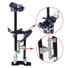 15  - 23  Adjustable Drywall Stilts Painters Walking Finishing Tools Black
