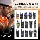 Walkie Talkies Earpiece With Mic comfortable Acoustic Tube2 Pack
