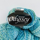 Reynolds Odyssey Merino Wool Yarn 50g 104yds Lot Of 8 Color 410 Blue   Tan