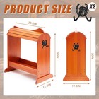 Pine Wood Saddle Rack 30  X 25 6  X 12  Horse Saddle Rack Stand For Western Sadd