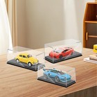 12 Pack Clear Acrylic Display Case For 1 64 Scale Hot Wheels Model Cars Toys