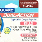 Hartz Ultraguard Dualaction Flea   Tick Drops For Dogs   Puppies  61-150 Lbs    
