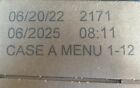 Authentic Military Ameriqual Mre A b Cases One Price Insp   2025  Exp  2027