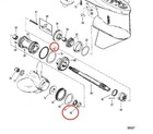 Mercury Marine Lower Unit Seal Kit Oil Seal 2 4-str 30-125 Hp 26-76868 26-70081