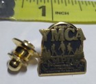 Vintage 100 Years Of Ymca Camping 1885 -1985 Lapel Pin Lifetime Experience 1 2 l
