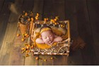 Newborn Photography Props Knit Basket Baby Photo Shooting Studio Container Box