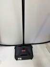 Rubbermaid Fg253100bla Commercial Lobby Pro Dustpan W wheels  Black-case Of 6