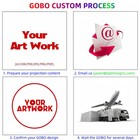 40w 60w 80w Customize Led Gobo Projector Waterproof Rotating For Business Stage