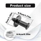 2pcs Premium 38427 Tailgate Striker Bolt  Nuts Replace 11570162 Compatible