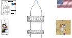 Durable 22-inch Chrome Shower Caddy - Scratchproof Organizer For Essentials