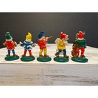 Vintage German Gnome Musician Figurines Band Set Of 5     Hand Painted