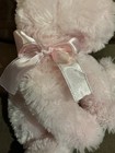 Russ Shining Stars Pink Bear Plush Stuffed Animal 2006 Silver Star Paw Toy