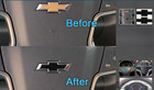 Precut Steering Wheel Bowtie Overlay Color Decal 2014- 2026 Chevy Silverado  2 