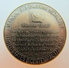 Past Present Future Oklahoma Us Bicentennial Medallion Medal