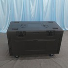 Ata Road Case Wheels Stackable Flight Case For Dj Touring Waterproof Cable Trunk