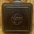 Lodge Square 5ws Cast Iron Skillet 5-1 2  Usa Sandwich Pan Excellent Condition
