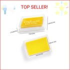 15 Vibrant Colors Ink Pads For Stamps  Olulu Craft Ink Pad Set  Stamp Ink Pad Fo