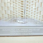Nib Vintage Silver Plated Vanity Set Handheld Mirror Brush Comb 