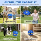 Led Flying Saucer Ball Toys 6 Lights Pop Up Magic Deformation Kids Pets Dogs New