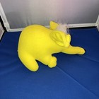 Lost Forests Plush Yellow Mammoth  Australia Stuffed Animal Ears Move Elephant