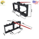 49  Skid Steer Hay Bale Spear Attachment Heavy Duty Tractor Bale Handling Hitch